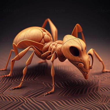 3D model Pseudomyrmex elongatus (STL)